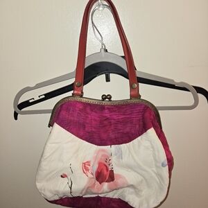 Floral cloth purse 👛